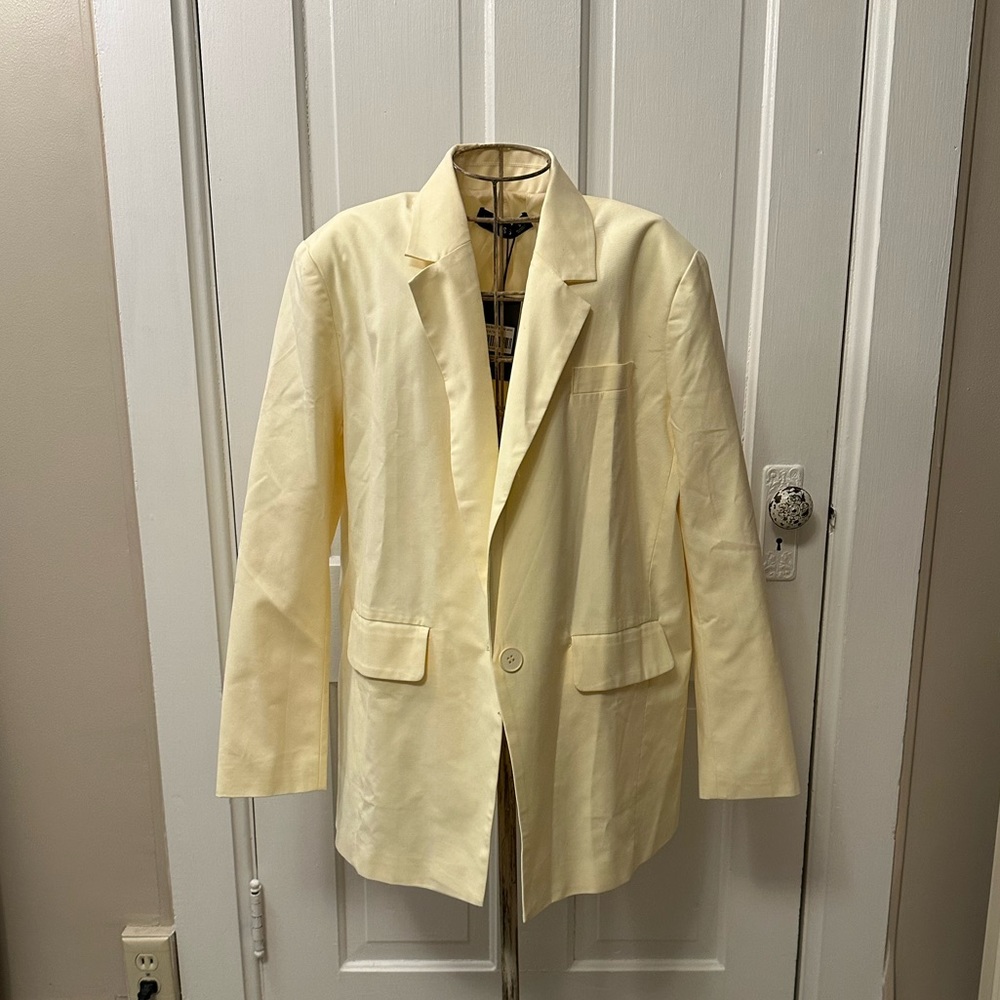 Lioness Yellow Oversized Blazer
